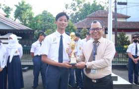 Handball putra SMP Pesat Rising STAR